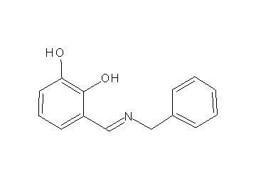 3-[(benzylimino)methyl]-1,2-benzenediol