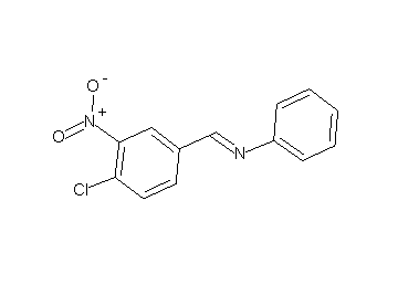 N-(4-chloro-3-nitrobenzylidene)aniline