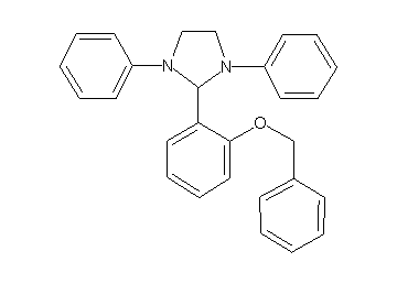 2-[2-(benzyloxy)phenyl]-1,3-diphenylimidazolidine