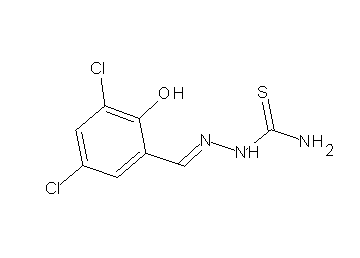 3,5-dichloro-2-hydroxybenzaldehyde thiosemicarbazone