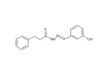 N'-(3-hydroxybenzylidene)-3-phenylpropanohydrazide