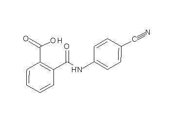 2-{[(4-cyanophenyl)amino]carbonyl}benzoic acid - Click Image to Close
