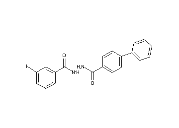 N'-(3-iodobenzoyl)-4-biphenylcarbohydrazide