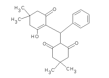 2-[(2-hydroxy-4,4-dimethyl-6-oxo-1-cyclohexen-1-yl)(phenyl)methyl]-5,5-dimethyl-1,3-cyclohexanedione
