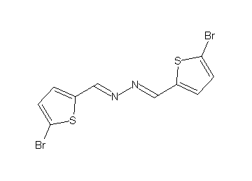 bis[(5-bromo-2-thienyl)methylene]hydrazine