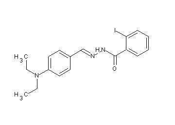 N'-[4-(diethylamino)benzylidene]-2-iodobenzohydrazide