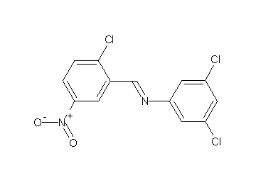(2-chloro-5-nitrobenzylidene)(3,5-dichlorophenyl)amine