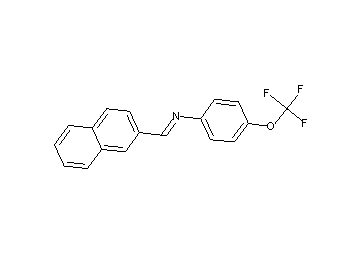 N-(2-naphthylmethylene)-4-(trifluoromethoxy)aniline