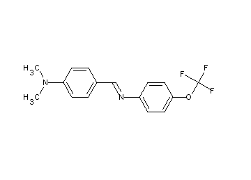 N-[4-(dimethylamino)benzylidene]-4-(trifluoromethoxy)aniline