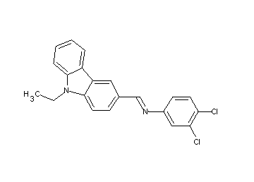 (3,4-dichlorophenyl)[(9-ethyl-9H-carbazol-3-yl)methylene]amine