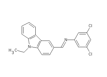 (3,5-dichlorophenyl)[(9-ethyl-9H-carbazol-3-yl)methylene]amine