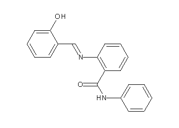 2-[(2-hydroxybenzylidene)amino]-N-phenylbenzamide - Click Image to Close