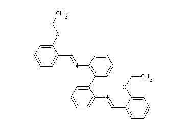 N,N'-bis(2-ethoxybenzylidene)-2,2'-biphenyldiamine