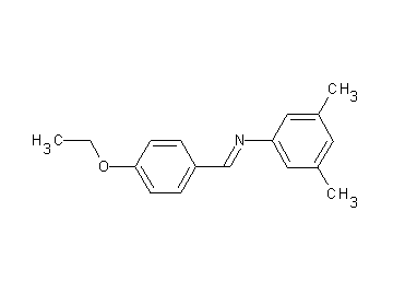 N-(4-ethoxybenzylidene)-3,5-dimethylaniline