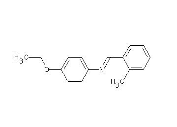 (4-ethoxyphenyl)(2-methylbenzylidene)amine