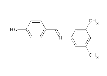 4-{[(3,5-dimethylphenyl)imino]methyl}phenol