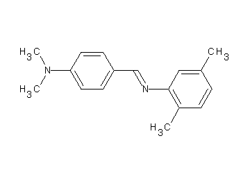 N-[4-(dimethylamino)benzylidene]-2,5-dimethylaniline