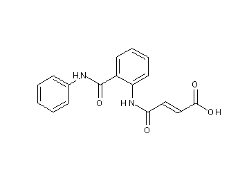 4-{[2-(anilinocarbonyl)phenyl]amino}-4-oxo-2-butenoic acid
