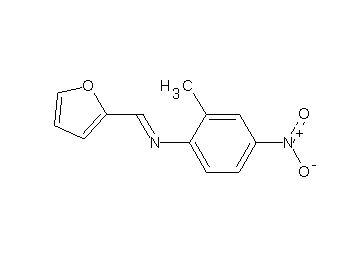 N-(2-furylmethylene)-2-methyl-4-nitroaniline
