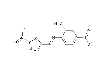 (2-methyl-4-nitrophenyl)[(5-nitro-2-furyl)methylene]amine
