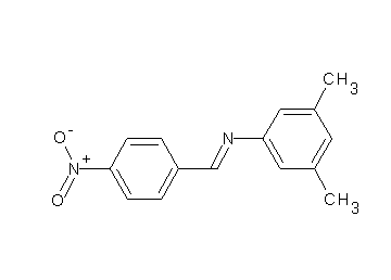 (3,5-dimethylphenyl)(4-nitrobenzylidene)amine