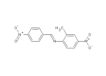 (2-methyl-4-nitrophenyl)(4-nitrobenzylidene)amine