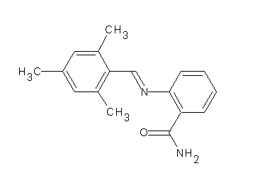 2-[(mesitylmethylene)amino]benzamide