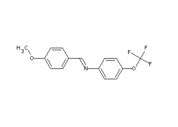 N-(4-methoxybenzylidene)-4-(trifluoromethoxy)aniline