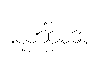 N,N'-bis(3-methylbenzylidene)-2,2'-biphenyldiamine