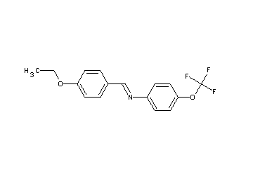 N-(4-ethoxybenzylidene)-4-(trifluoromethoxy)aniline