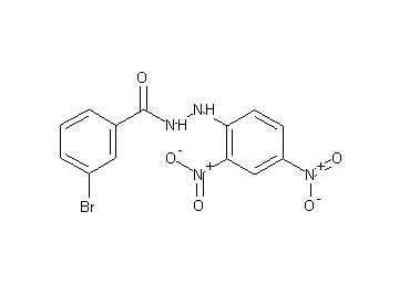 3-bromo-N'-(2,4-dinitrophenyl)benzohydrazide