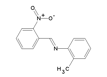 (2-methylphenyl)(2-nitrobenzylidene)amine