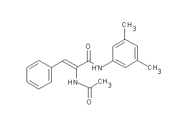 2-(acetylamino)-N-(3,5-dimethylphenyl)-3-phenylacrylamide