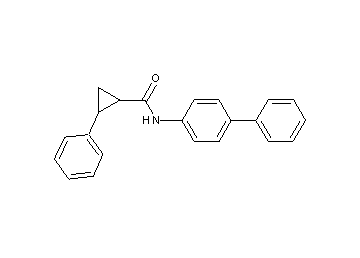 N-4-biphenylyl-2-phenylcyclopropanecarboxamide
