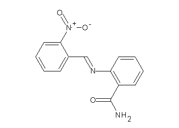 2-[(2-nitrobenzylidene)amino]benzamide