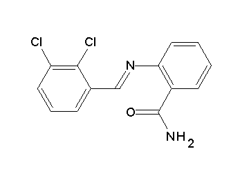 2-[(2,3-dichlorobenzylidene)amino]benzamide