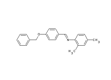 N-[4-(benzyloxy)benzylidene]-2,4-dimethylaniline
