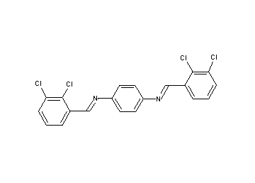 N,N'-bis(2,3-dichlorobenzylidene)-1,4-benzenediamine