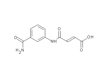 4-{[3-(aminocarbonyl)phenyl]amino}-4-oxo-2-butenoic acid