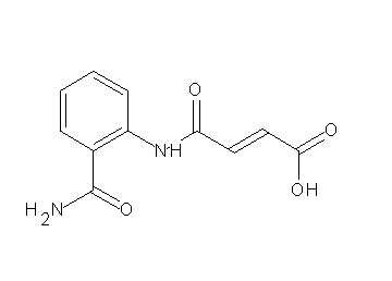 4-{[2-(aminocarbonyl)phenyl]amino}-4-oxo-2-butenoic acid