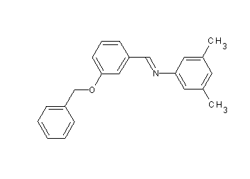 N-[3-(benzyloxy)benzylidene]-3,5-dimethylaniline