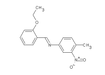 N-(2-ethoxybenzylidene)-4-methyl-3-nitroaniline