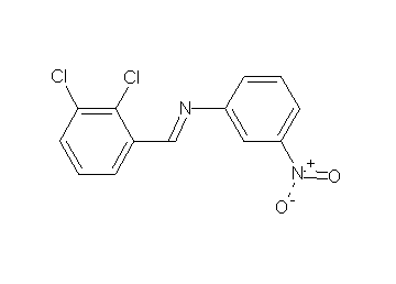 N-(2,3-dichlorobenzylidene)-3-nitroaniline - Click Image to Close