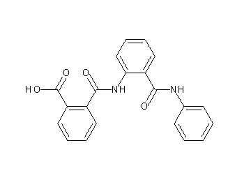 2-({[2-(anilinocarbonyl)phenyl]amino}carbonyl)benzoic acid