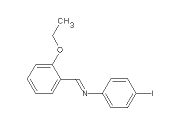 N-(2-ethoxybenzylidene)-4-iodoaniline