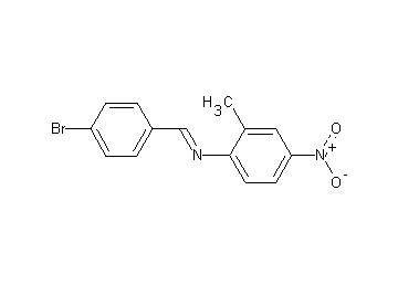 N-(4-bromobenzylidene)-2-methyl-4-nitroaniline