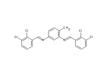 N,N'-bis(2,3-dichlorobenzylidene)-4-methyl-1,3-benzenediamine