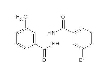 3-bromo-N'-(3-methylbenzoyl)benzohydrazide