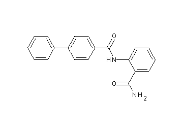 N-[2-(aminocarbonyl)phenyl]-4-biphenylcarboxamide