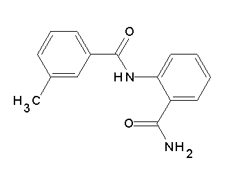2-[(3-methylbenzoyl)amino]benzamide